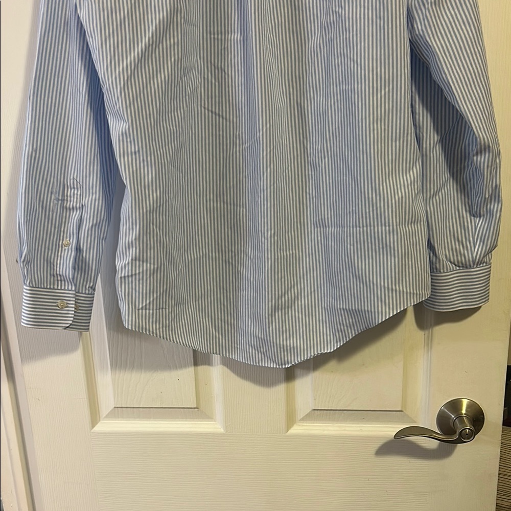 Brooks Brothers Blue Striped Shirt* - Picture 7 of 7